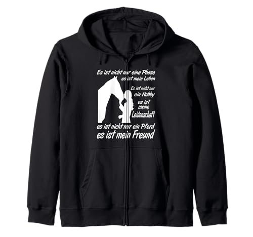 Pferdefan Mädchen für das Pferd zum Reiten für den Reitsport Kapuzenjacke von Pferde zubehör Mädchen für das Pferd Geschenk