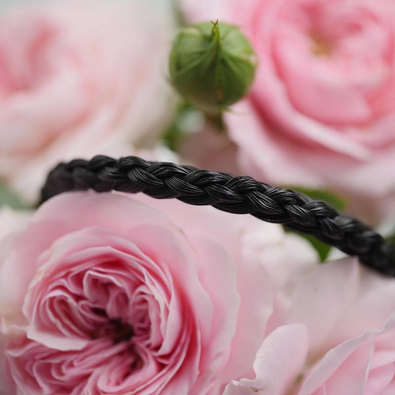 Pferdehaararmband Schlicht Pferdehaararmband Schlicht von Pferdehaararmbandlsw