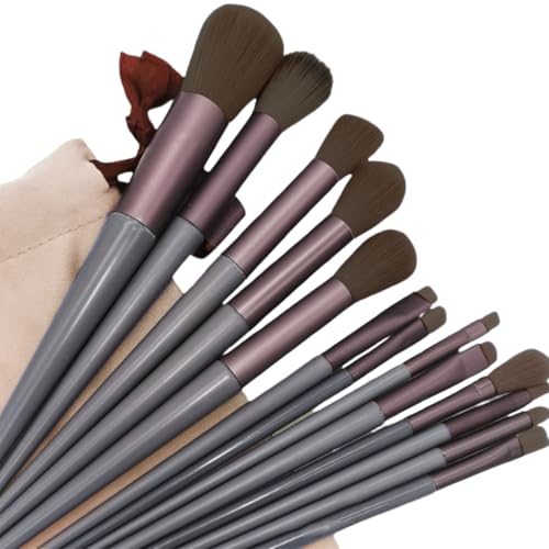 13-teiliges weiches Make-up-Pinsel-Set für Kosmetik mit Etui für Puder Lidschatten 13-teiliges weiches Make-up-Pinsel-Set für Kosmetik mit Etui für Puder Lidschatten von Pffiocix