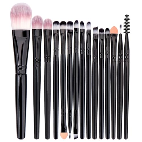 15-teiliges Make-up-Pinsel-Set, Mischpinsel, Gesichtspuder, Rouge, Concealer, Lidschatten, Lippenstift, Make-up-Pinsel-Set 15-teiliges Make-up-Pinsel-Set, Mischpinsel, Gesichtspuder, Rouge, Concealer, Lidschatten, Lippenstift, Make-up-Pinsel-Set von Pffiocix