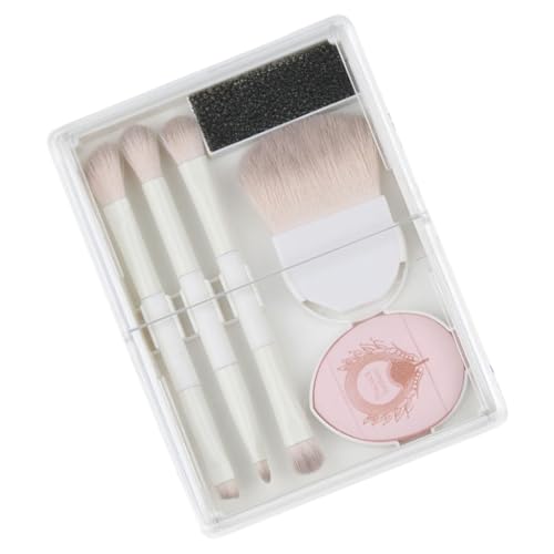 Doppelkopf-Make-up-Pinsel, professioneller flüssiger Make-up-Pinsel, Lidschatten, Concealer, Rouge, Puder, Bronzer, Puderquaste Doppelkopf-Make-up-Pinsel, professioneller flüssiger Make-up-Pinsel, Lidschatten, Concealer, Rouge, Puder, Bronzer, Puderquaste von Pffiocix
