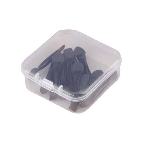 Lidschatten-Pinsel, klein, doppelseitig, Lidschatten-Applikatoren, Make-up-Schwämme, Kosmetikpinsel, 10 Stück Lidschatten-Pinsel, klein, doppelseitig, Lidschatten-Applikatoren, Make-up-Schwämme, Kosmetikpinsel, 10 Stück von Pffiocix