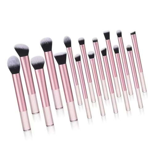 Luxuriöses 16-teiliges Make-up-Pinsel-Set mit langem Griff zum Abdecken und Lidschatten, multifunktionale Gesichtskosmetikpinsel Luxuriöses 16-teiliges Make-up-Pinsel-Set mit langem Griff zum Abdecken und Lidschatten, multifunktionale Gesichtskosmetikpinsel von Pffiocix