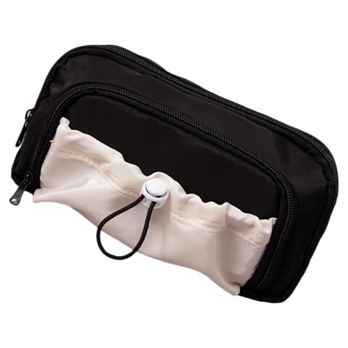 Pffiocix Federmäppchen mit großem Fassungsvermögen, mehrschichtiges Stifteetui mit ästhetischem Design, für Schule, Kunstbedarf, Aufbewahrungsbox für Studenten, mehrschichtige Tasche, ästhetische Box von Pffiocix