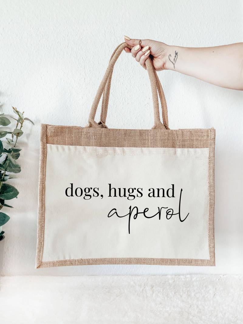Jutetasche | Juteshopper Zum Einkaufen Oder Als Geschenk Für Hundeliebhaber von PfotenundToertchen