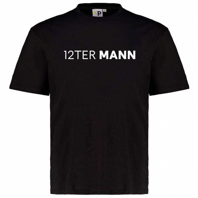 Pfundskerl Motto T-Shirt "12ter Mann" von Pfundskerl