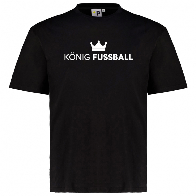 Pfundskerl Motto T-Shirt "König Fussball" von Pfundskerl