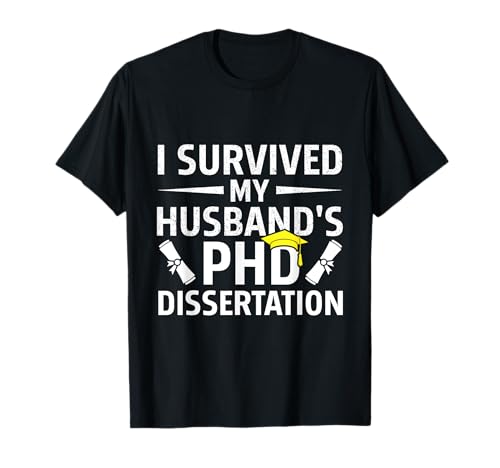 Dissertation Defended Funny Ph.D. Dissertation Damen T-Shirt von PhD Dissertation Thesis Apparel Co.