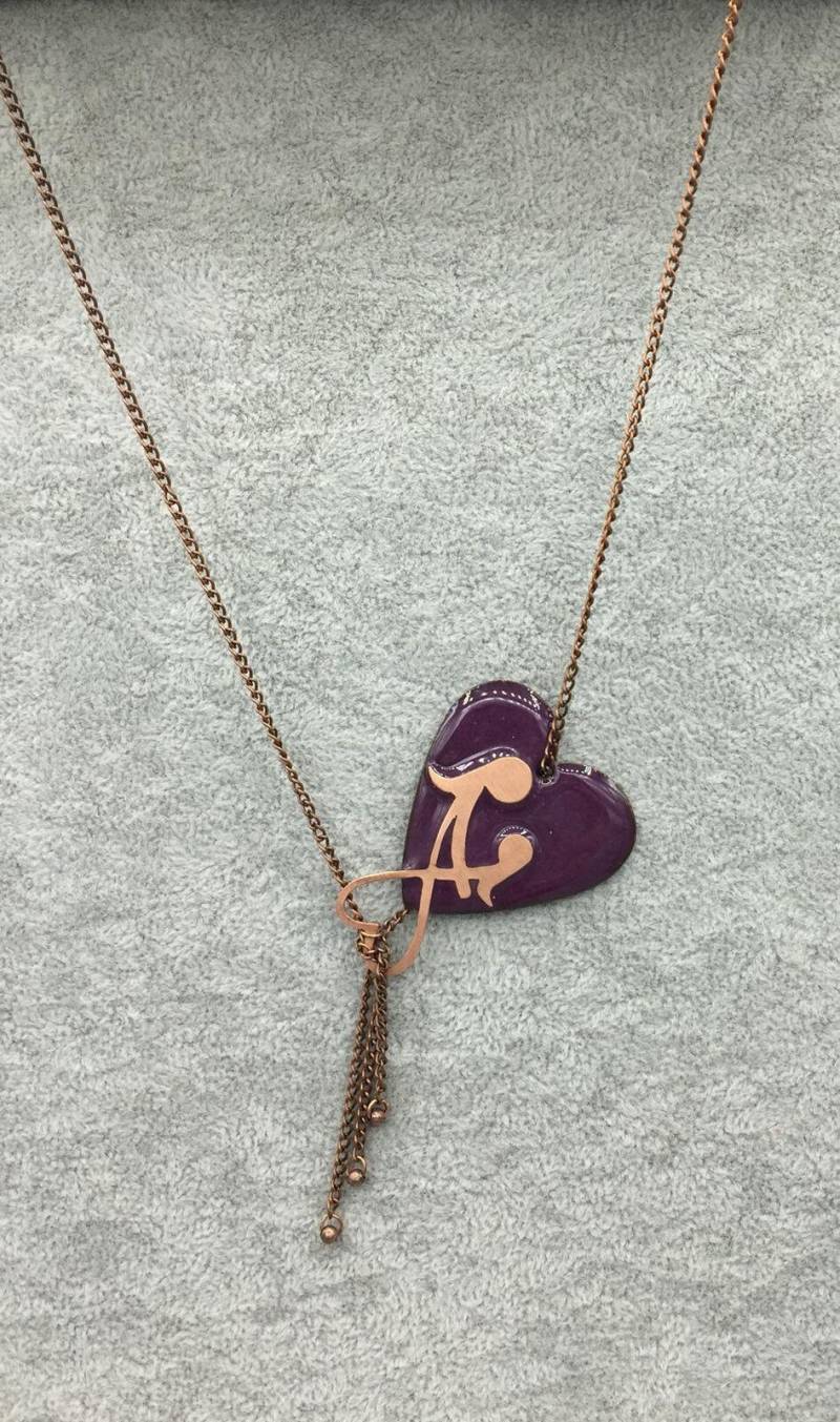Muttertags-Themen -"U're in My Heart" Emaille Halskette Muttertags-Themen -"U're in My Heart" Emaille Halskette von PhagosHandmade