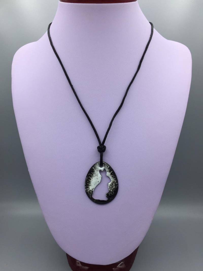 Ostern 2In1 Geschenke, Osterhase Emaille Halskette Und Lesezeichen Ostern 2In1 Geschenke, Osterhase Emaille Halskette Und Lesezeichen von PhagosHandmade