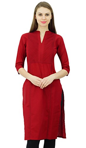 Phagun Frauen Baumwolle Tunika Ethnische Kurta Casual Formal Indian Damen Kurti von Phagun