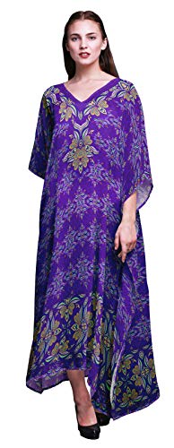 Phagun ethnisch Beach Kaftan Bikini Cover up u Maxi Dress Long Caftan-XL-2X-3X von Phagun