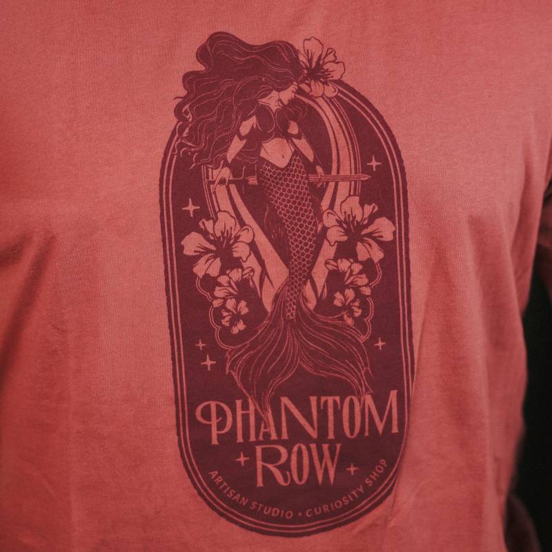 Phantom Row Meerjungfrau T-Shirt | Unisex Baumwoll Jersey Kurzarm von PhantomRow