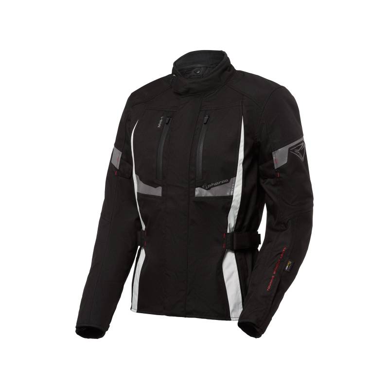 Pharao Pharao Faro WP Damen Textiljacke schwarz/weiß M Damenschwarz/weißM - Motorradbekleidung - Damen Motorradbekleidung von Pharao