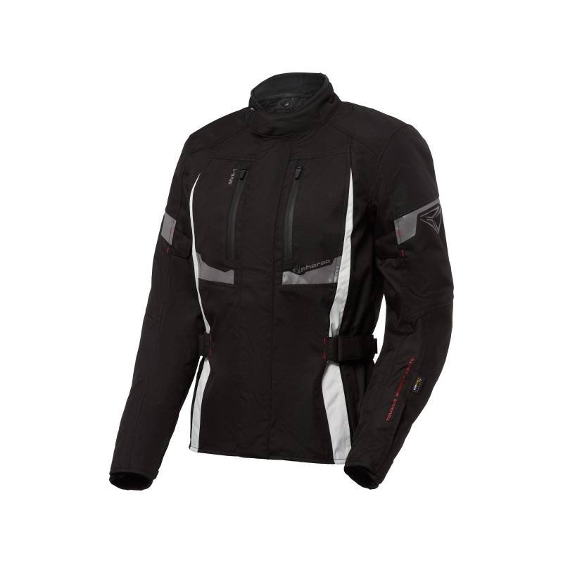 Pharao Pharao Faro WP Damen Textiljacke schwarz/weiß XXL Damenschwarz/weißXXL - Motorradbekleidung - Damen Motorradbekleidung von Pharao