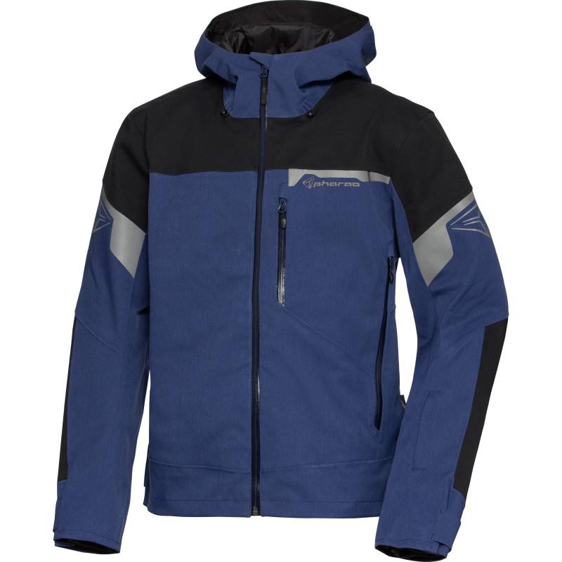Pharao Pharao Sorn WP Textiljacke blau/schwarz L HerrenblauL - Motorradbekleidung - Herren Motorradbekleidung von Pharao