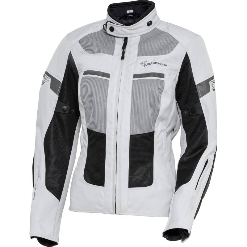 Pharao Pharao Vigo Air Damen Textiljacke grau L DamengrauL - Motorradbekleidung - Damen Motorradbekleidung von Pharao