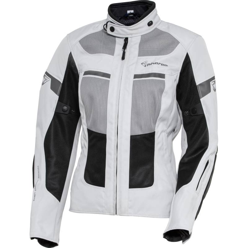 Pharao Pharao Vigo Air Damen Textiljacke grau M DamengrauM - Motorradbekleidung - Damen Motorradbekleidung von Pharao