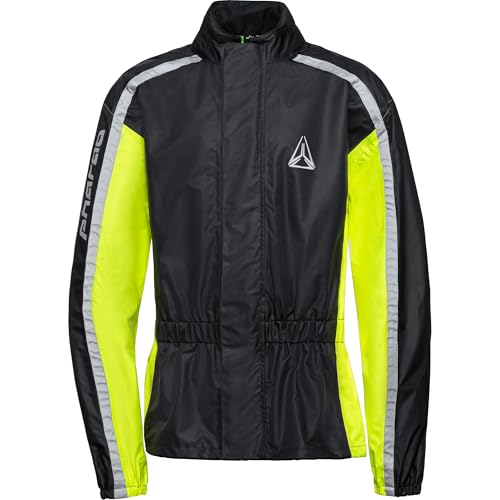 Pharao Tobol WP Regenjacke - Ganzjahres-Wetterschutz - Sichtbar - Helmkapuze gelb L von Pharao