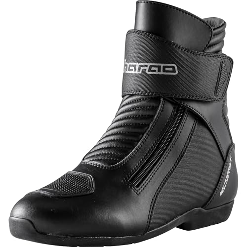Pharao Trigon WP Motorradstiefel Kurz - Wasserdicht - PU - Polyester von Pharao