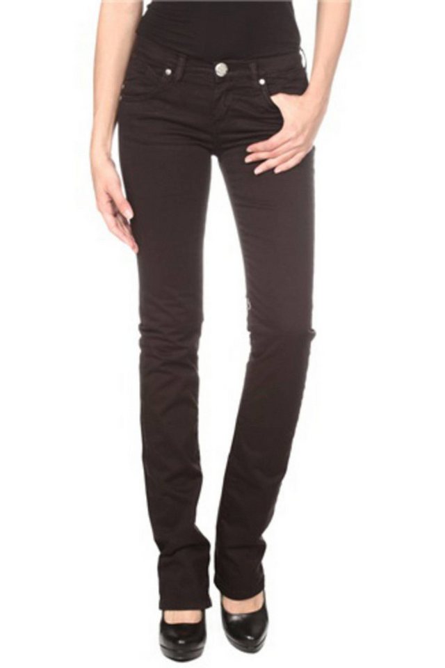 Phard 5-Pocket-Hose Damenhose Schwarz: Eleganz mit 5 Taschen und schmalem Bein von Phard