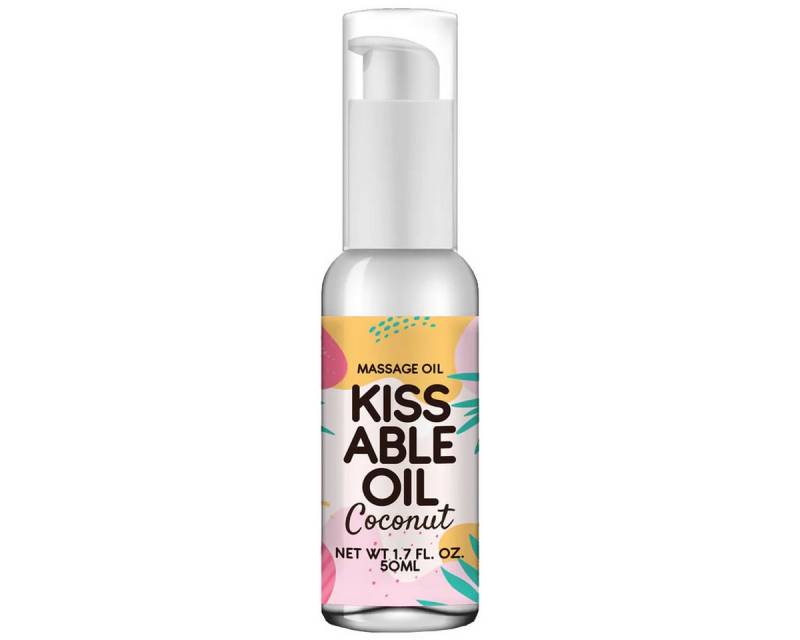 PharmQuests Gleit- & Massageöl Coconut Kissable Oil, Flasche mit 50ml, 1-tlg., küssbares Massageöl mit tropischem Duft PharmQuests Gleit- & Massageöl Coconut Kissable Oil, Flasche mit 50ml, 1-tlg., küssbares Massageöl mit tropischem Duft von PharmQuests
