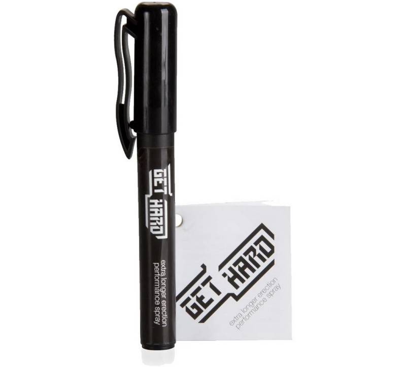 PharmQuests Stimulationsgel Get Hard Spray, 6ml, unauffällige Stift-Verpackung, 1-tlg., diskretes Spray zur Unterstützung der Erektion von PharmQuests