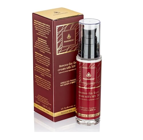 PHARMEDIS RENOVA - Gesichtscreme Tagescreme mit 30 LSF - Feuchtigkeitscreme Damen - Tagespflege Sonnencreme Trockene Haut - Frauen Fautpflege - Face Moisturizer for Women - Daily Facial SPF 30 50 ml von Pharmedis