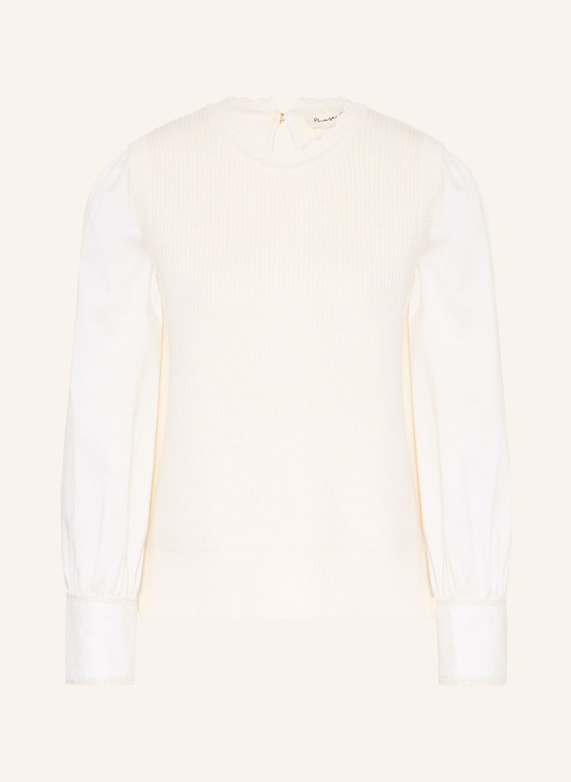 Phase Eight Blusenshirt Fleur Im Materialmix weiss von Phase Eight