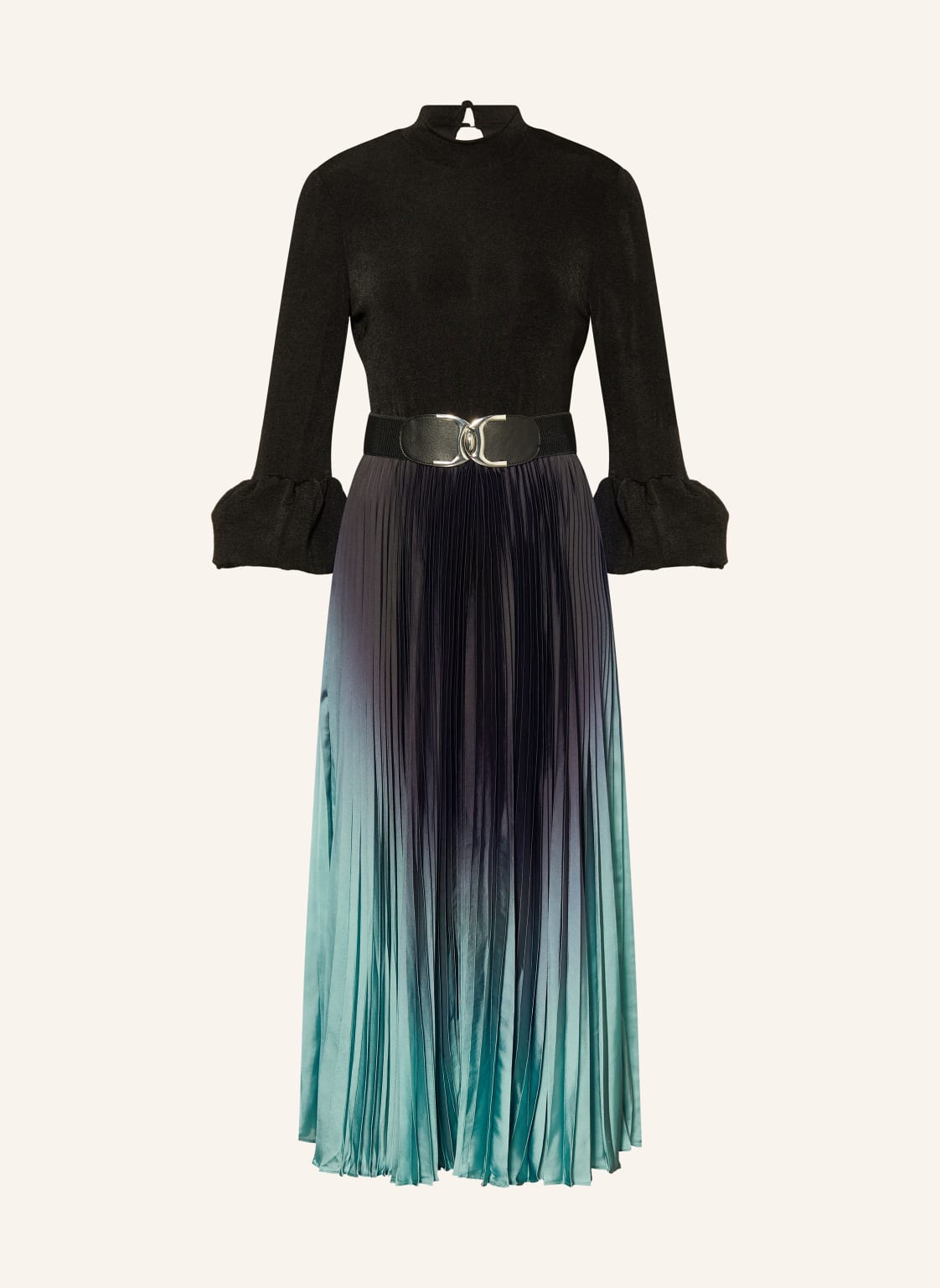 Phase Eight Cocktailkleid Meloni Im Materialmix schwarz von Phase Eight