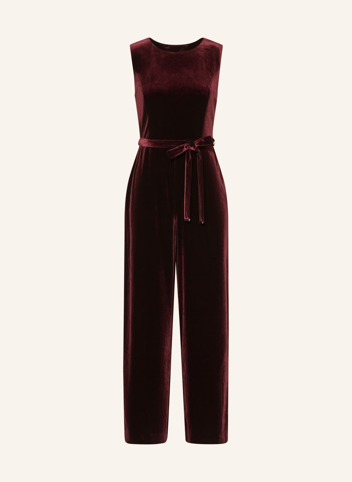 Phase Eight Jumpsuit Martha Aus Samt rot von Phase Eight