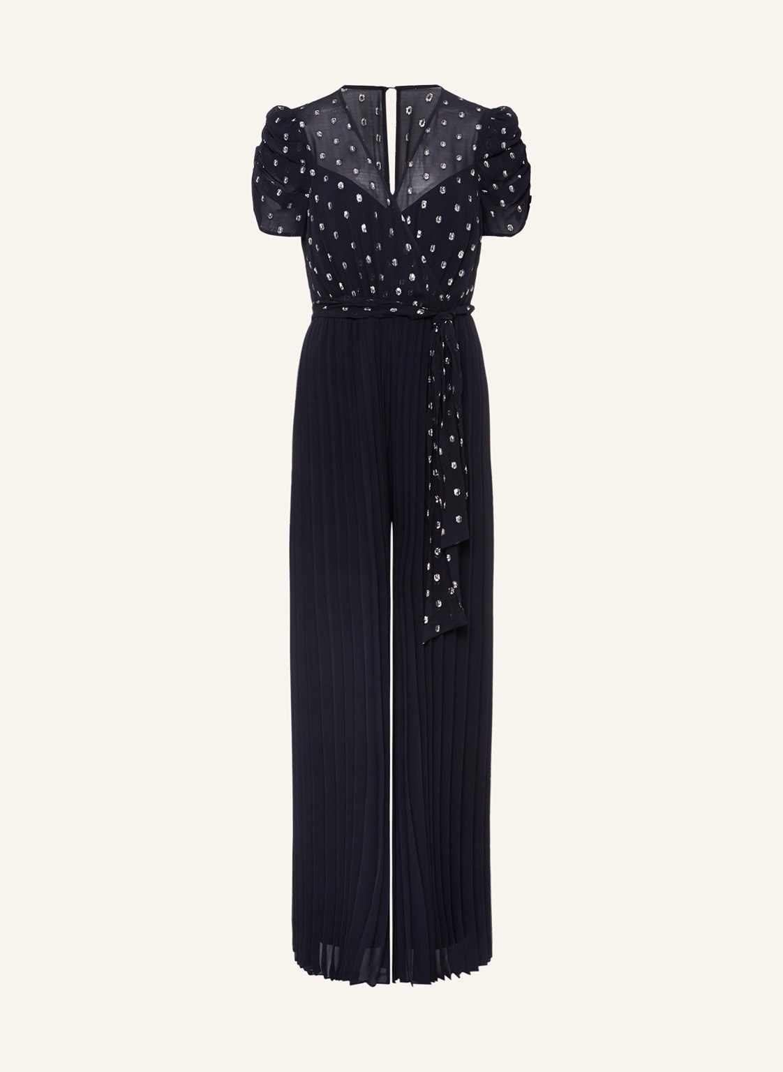 Phase Eight Jumpsuit Molli Mit Glitzergarn Und Plissees blau von Phase Eight