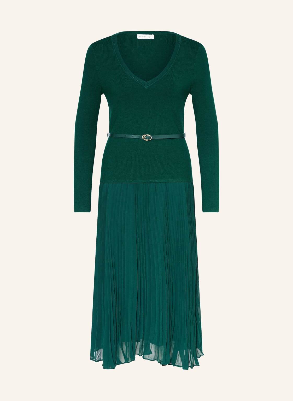 Phase Eight Kleid Kai Im Materialmix gruen von Phase Eight