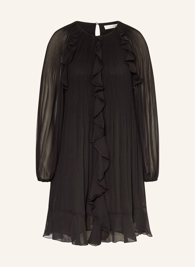 Phase Eight Kleid Layla Mit Volants Und Plissees schwarz von Phase Eight