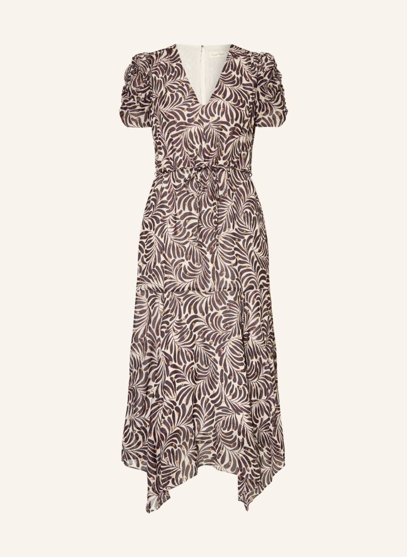 Phase Eight Kleid Verity Mit Glitzergarn braun von Phase Eight