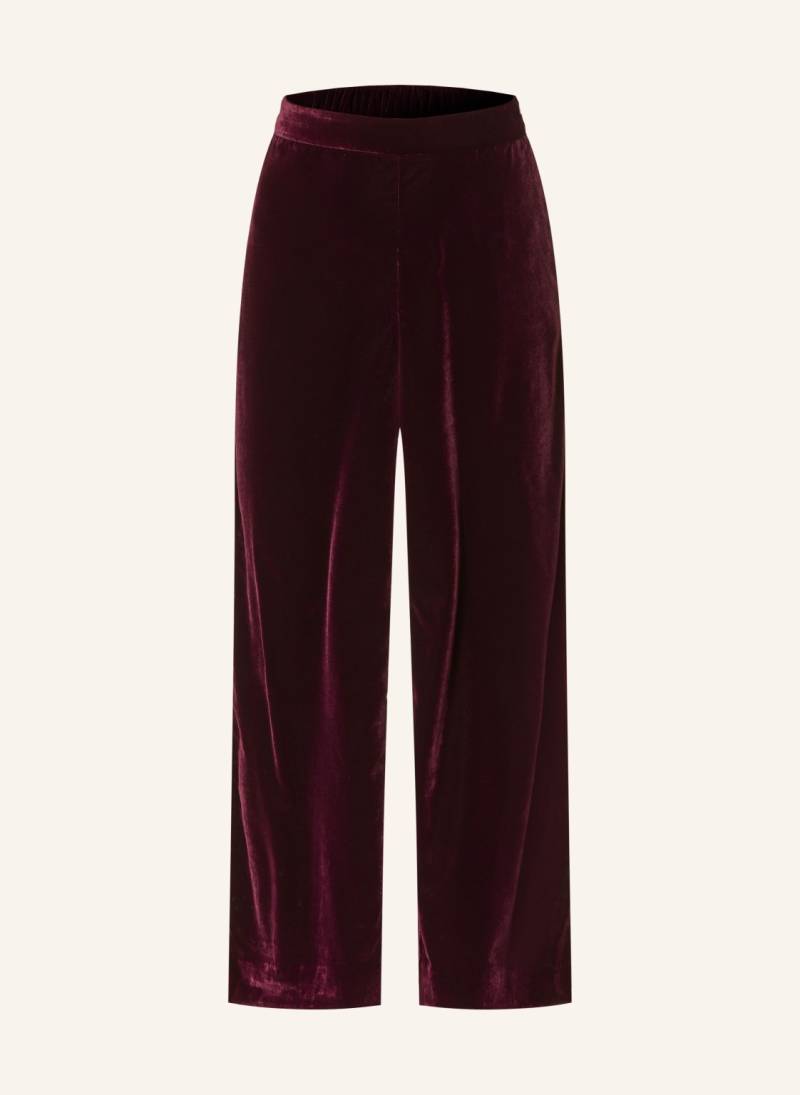 Phase Eight Marlenehose Valentina Aus Samt lila von Phase Eight