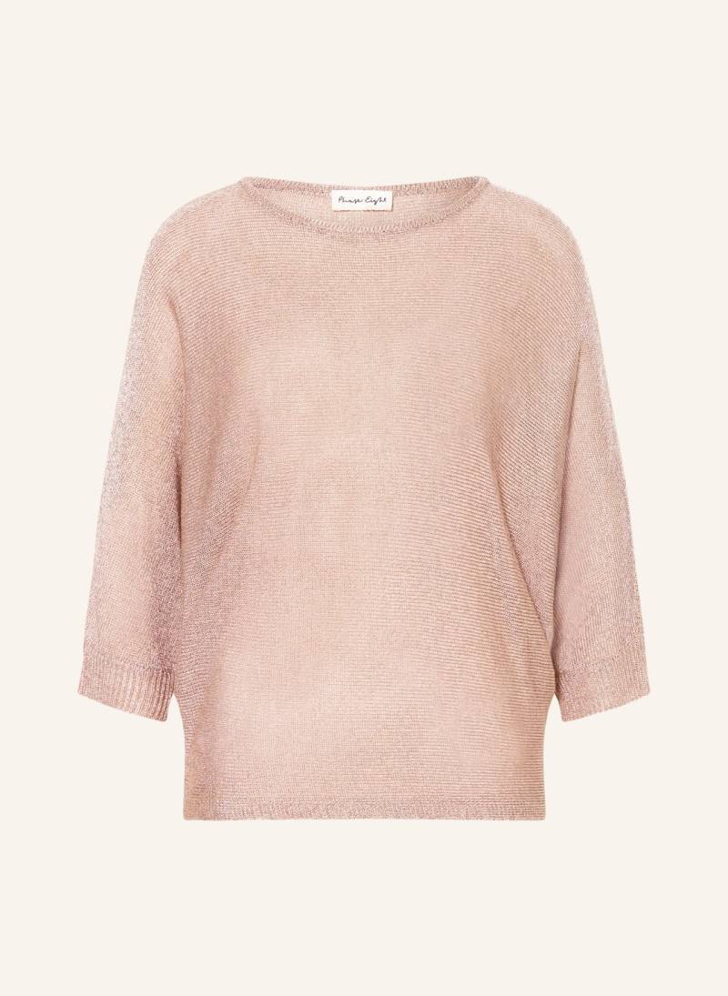Phase Eight Pullover Mit Glitzergarn Und 3/4-Arm rosegold von Phase Eight