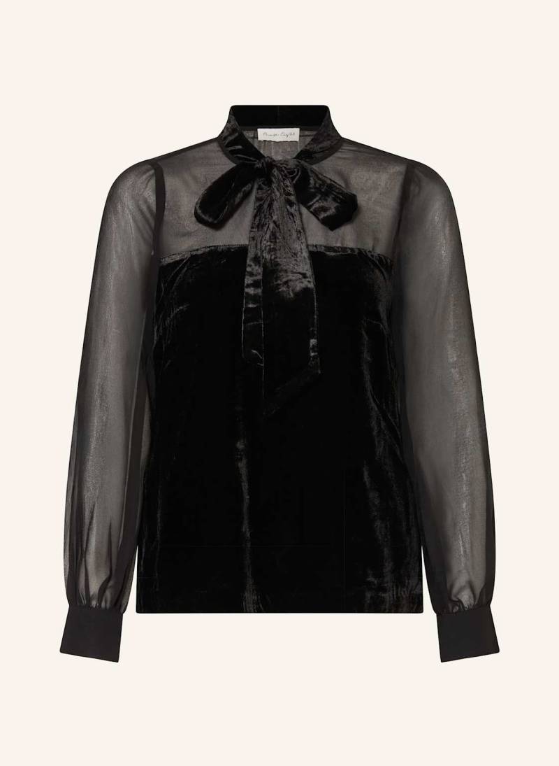 Phase Eight Schluppenbluse Raye Im Materialmix schwarz von Phase Eight