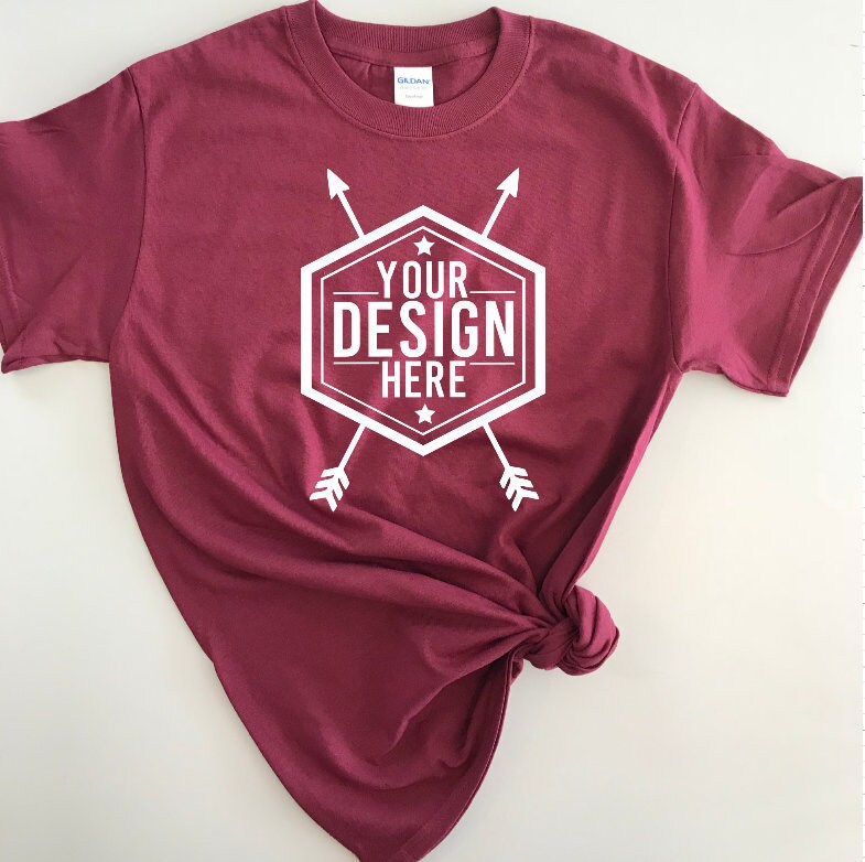 Dein Design, Individuelles Design T-Shirt, Unbegrenzte Entwürfe, Text Hier, Individuelles Shirt, Personalisiertes Shirt von PhaseApparelCompany