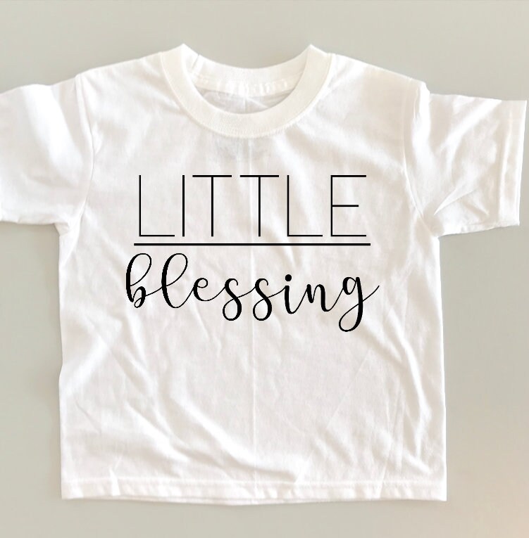 Kleiner Segen, Kindershirt, Mama Und Tochter, Sohn, Passendes Familienshirt, Mutterleben, Gesegnet, Dankbar, Familie von PhaseApparelCompany