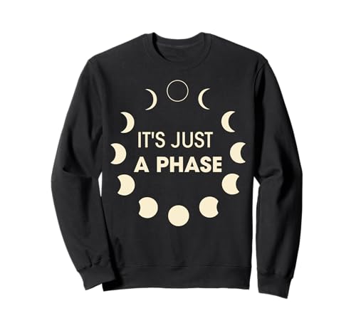 It's Just A Phase Moon Phases Space Science Women Men Kid Sweatshirt von Phases of the Moon Student Teacher Gift Astronomy