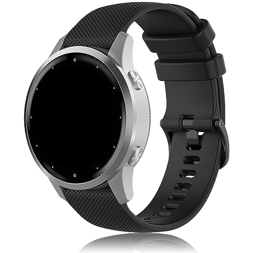 Pheant Ersatzarmband Kompatibel mit Garmin Vivoactive 4S Armband Silikon für Garmin Vivomove 3S/Garmin Venu 3S/Garmin Venu 2S/Garmin Forerunner 255S/Forerunner 265S Sportarmband für Damen Herren von Pheant