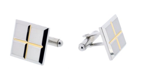 Phebus - 85/0003 – Herren-Manschettenknöpfe – Edelstahl, Edelstahl von PHEBUS