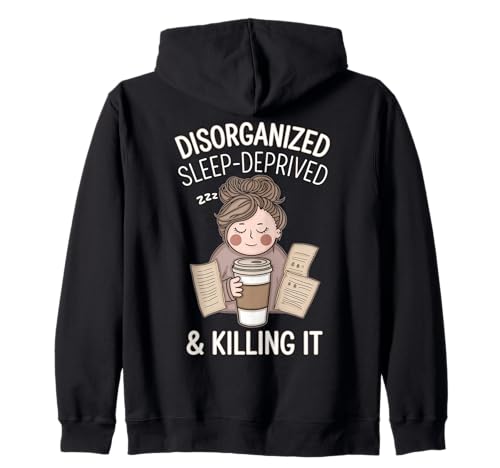 Mama Unorganisierter Schlafentzug Lustig Kapuzenjacke von Pheezneek