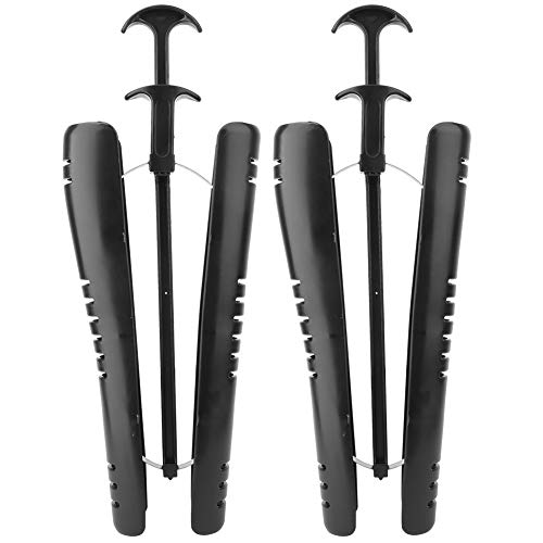 Phefop 2pcs Schuhstrecken, 41 Cm Kunststoff Dicker Griff Schuhbaum Hanging - Shaper mit Metallschilf für Turnschuhe von Phefop