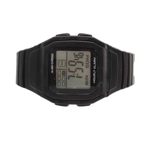 Phefop Sport Digital Chronograph Watch Retro Retro Classic Multifunktion Klassische Uhr für Männer (Black) von Phefop