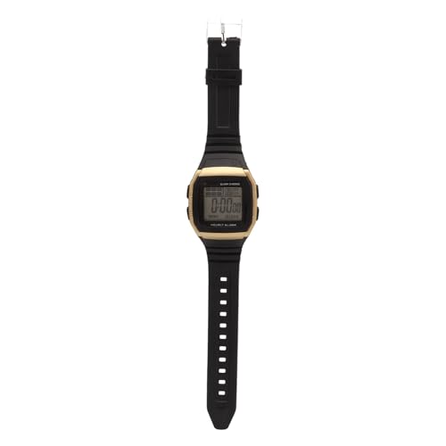Phefop Sport Digital Chronograph Watch Retro Retro Classic Multifunktion Klassische Uhr für Männer (Gold) von Phefop