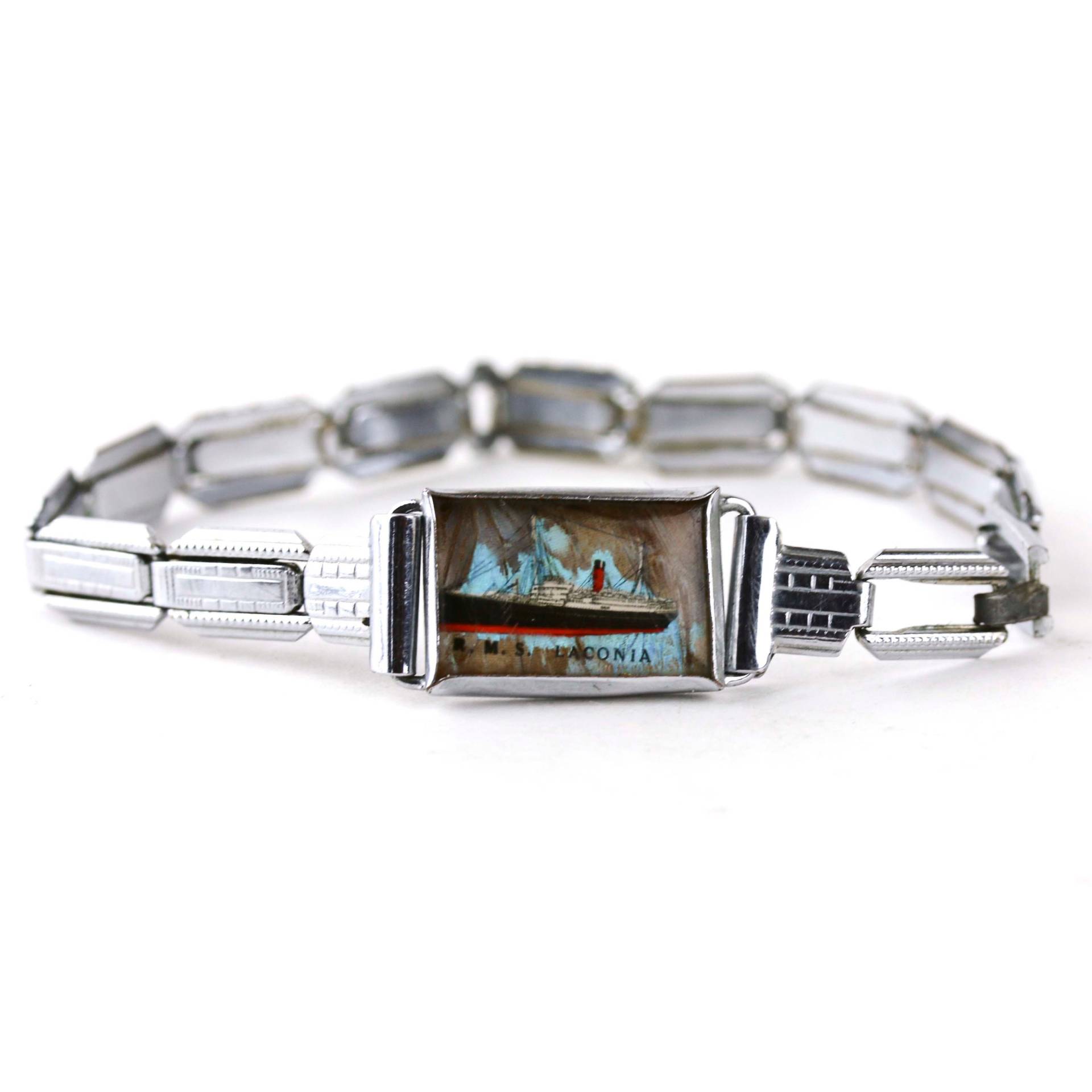 Seltenes Antikes Art Deco Rms Laconia Schmetterlingsflügel Armband Seltenes Antikes Art Deco Rms Laconia Schmetterlingsflügel Armband von PheonixJewel