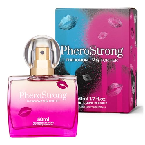 PheroStrong HQ for Her Pheromon Parfüm für Frauen – Weißer Blütenduft mit Jasmin, Vanille & Zedernholz – Elegantes Eau de Parfum 50ml – Lang anhaltend – Für Selbstbewusstsein & Anziehung PheroStrong HQ for Her Pheromon Parfüm für Frauen – Weißer Blütenduft mit Jasmin, Vanille & Zedernholz – Elegantes Eau de Parfum 50ml – Lang anhaltend – Für Selbstbewusstsein & Anziehung von PheroStrong