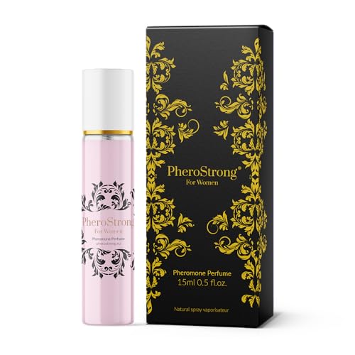 PheroStrong Pheromon Parfüm für Frauen – Frischer, fruchtig-blumiger Damenduft mit sizilianischer Zitrone, Rose & Moschus – Lang anhaltend & verführerisch – Eau de Parfum 15ml von PheroStrong